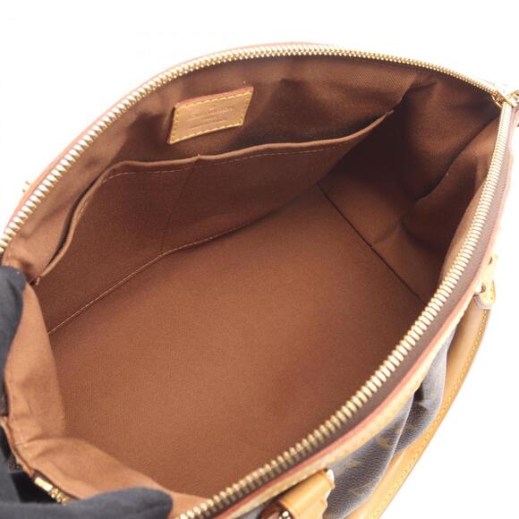 LOUIS VUITTON Brown Monogram Leather Bag - Picture 3 of 10